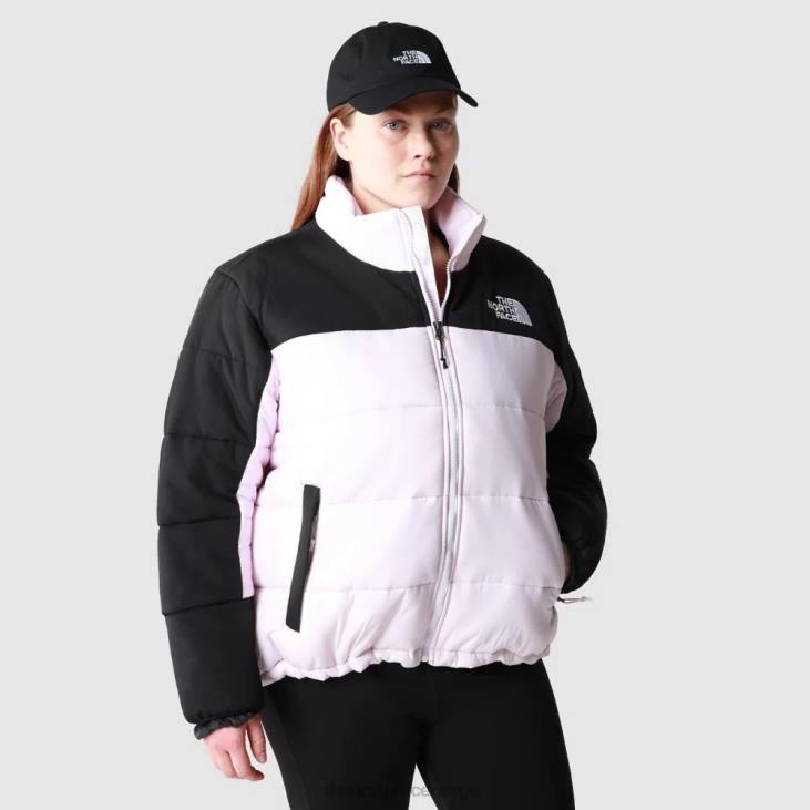 kvinner plus size himalaya isolert jakke V20J1888 lavendel tåke The North Face