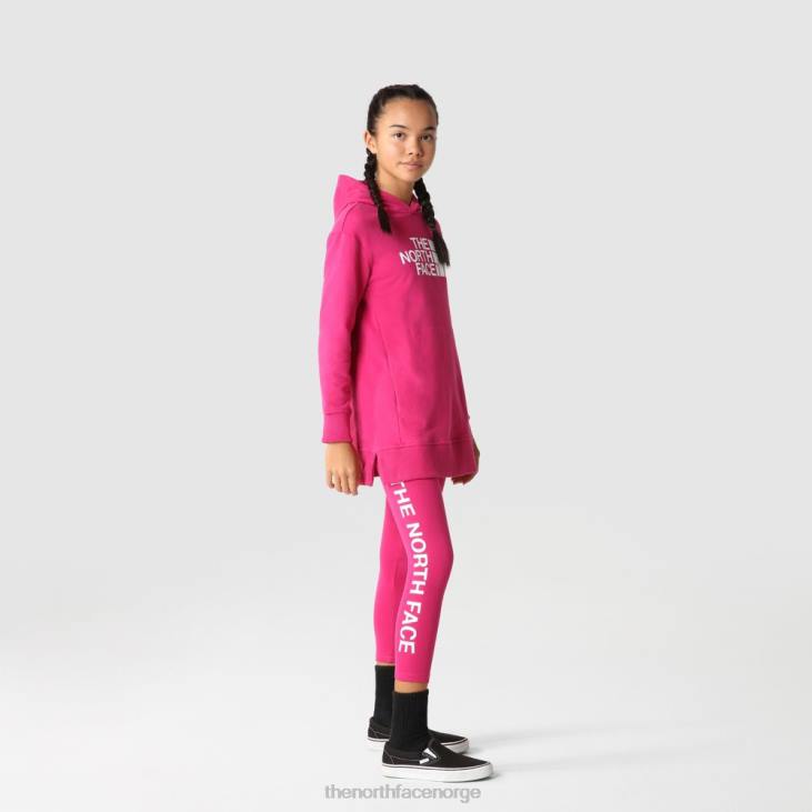 grafiske leggings for jenter V20J2015 fuschia rosa The North Face