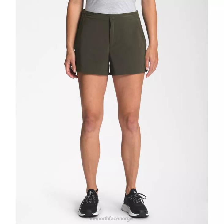 kvinner slutter aldri å bruke shorts V20J6041 ny taupegrønn The North Face