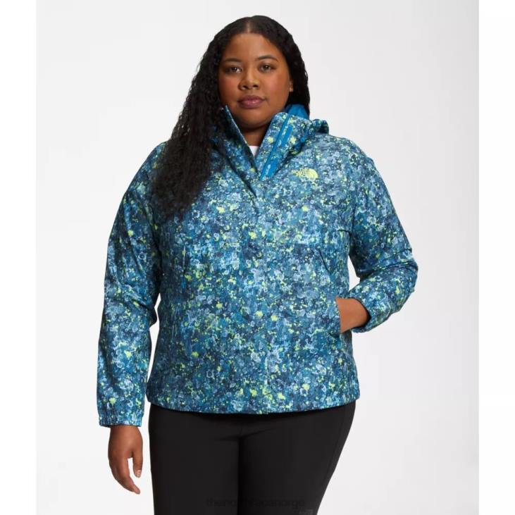 pluss antora-jakke for kvinner V20J5017 blå lav The North Face
