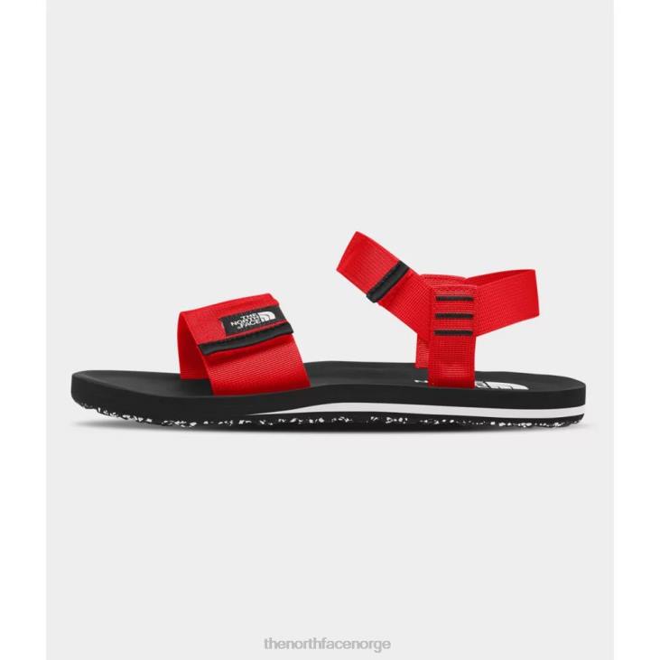 rød svart menn skeena sandal V20J3316 rød svart The North Face