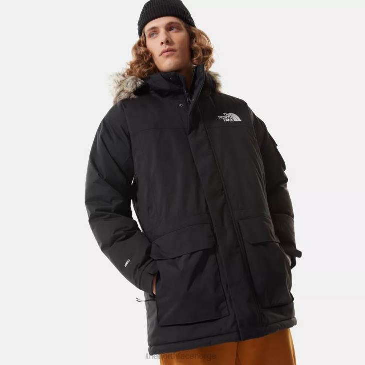 resirkulert mcmurdo-jakke for menn V20J422 svart The North Face